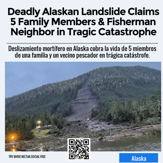 Deadly Alaskan Landslide Claims 5 Family Members & Fisherman Neighbor in Tragic Catastrophe