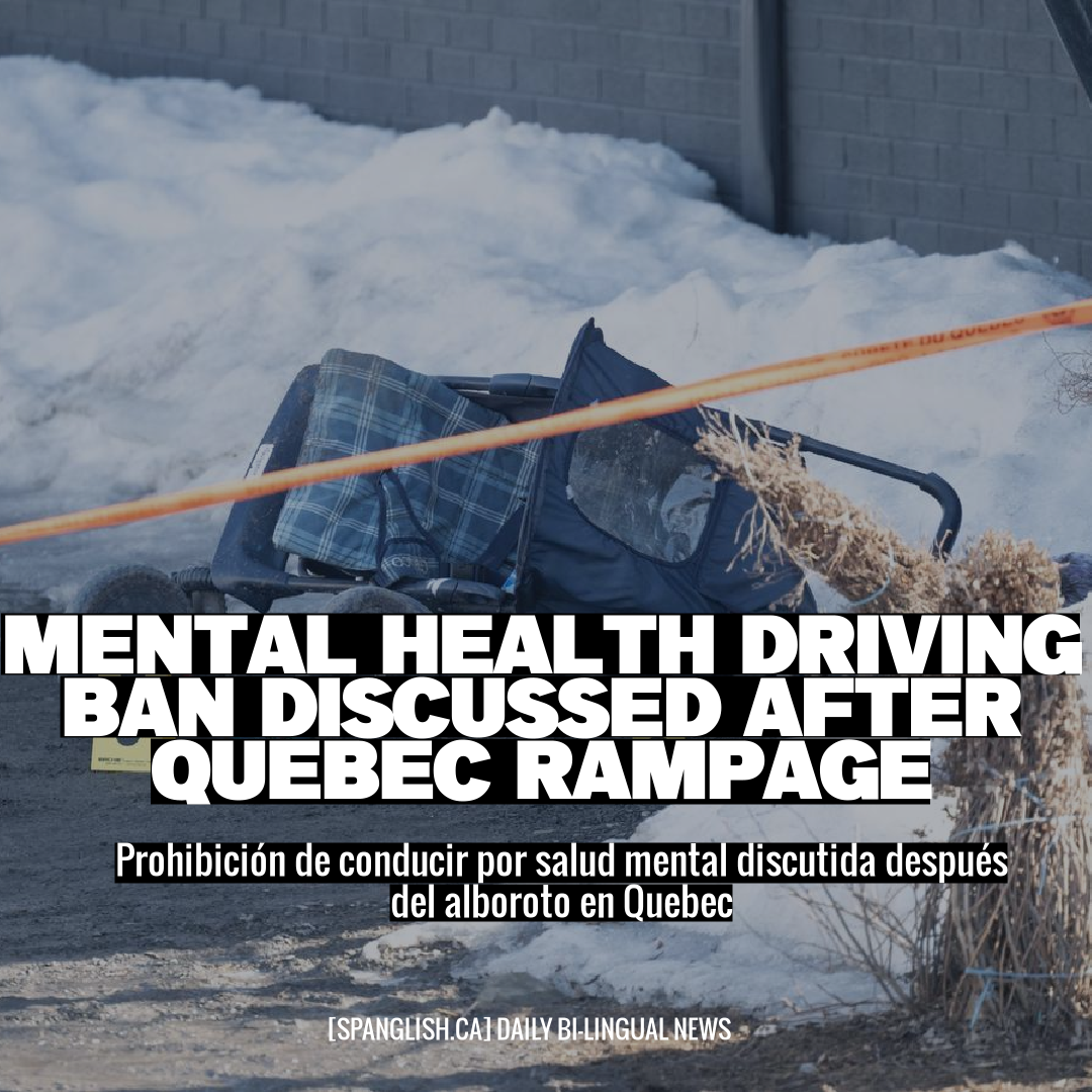 Mental Health Driving Ban Discussed After Quebec Rampage