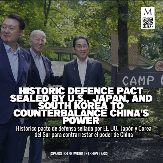 Historic Defence Pact Sealed by U.S., Japan, and South Korea to Counterbalance China's Power