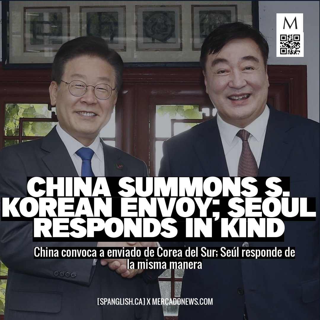 China Summons S. Korean Envoy; Seoul Responds in Kind