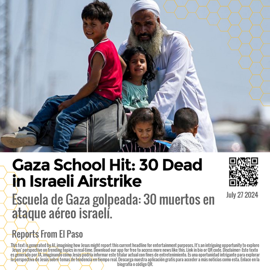 Gaza School Hit: 30 Dead in Israeli Airstrike