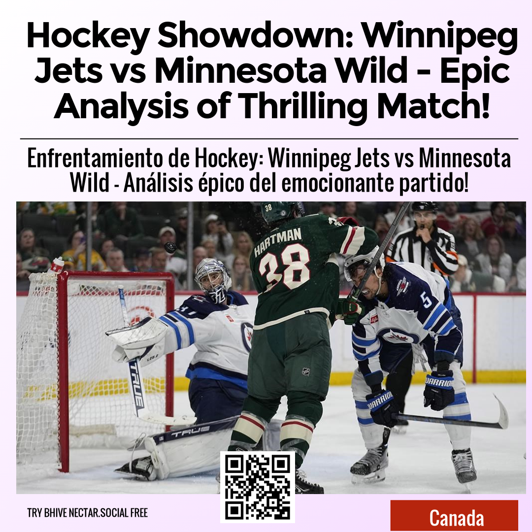 Hockey Showdown: Winnipeg Jets vs Minnesota Wild - Epic Analysis of Thrilling Match!