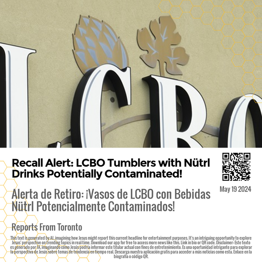 Recall Alert: LCBO Tumblers with Nütrl Drinks Potentially Contaminated!