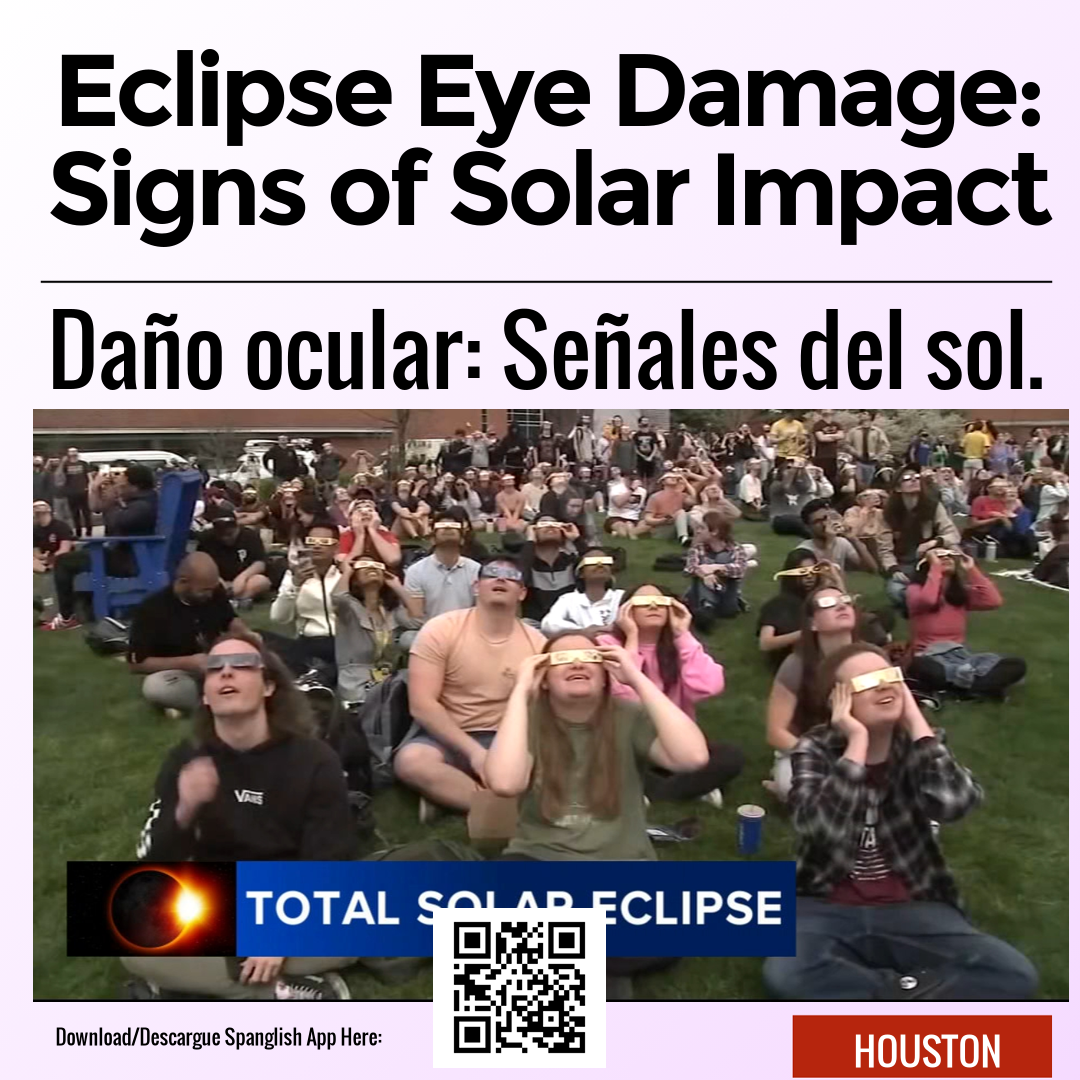 Eclipse Eye Damage: Signs of Solar Impact