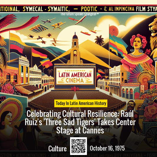 Celebrating Cultural Resilience: Raúl Ruiz's 'Three Sad Tigers' Takes Center Stage at Cannes