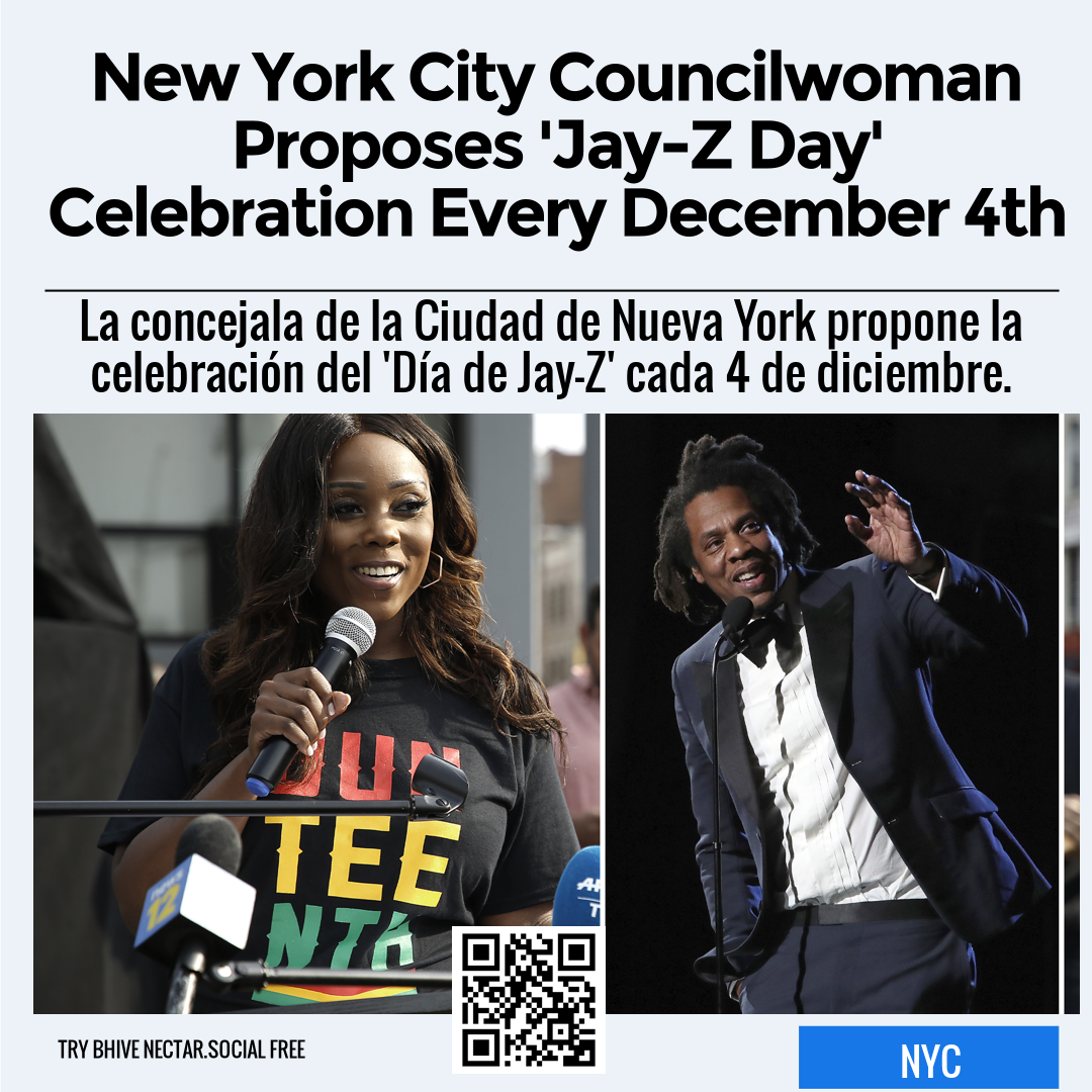 New York City Councilwoman Proposes 'Jay-Z Day' Celebration Every December 4th