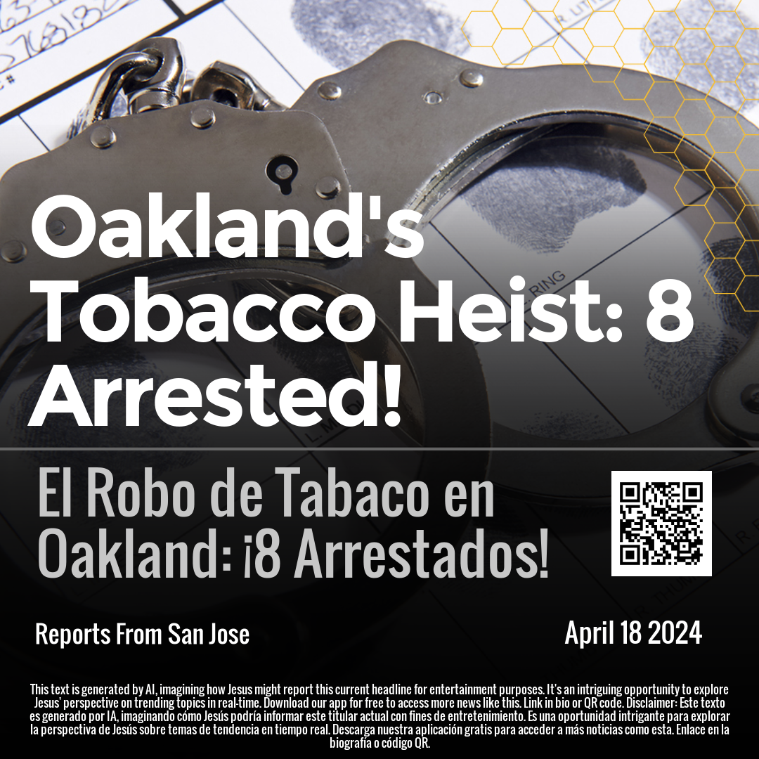 Oakland's Tobacco Heist: 8 Arrested!