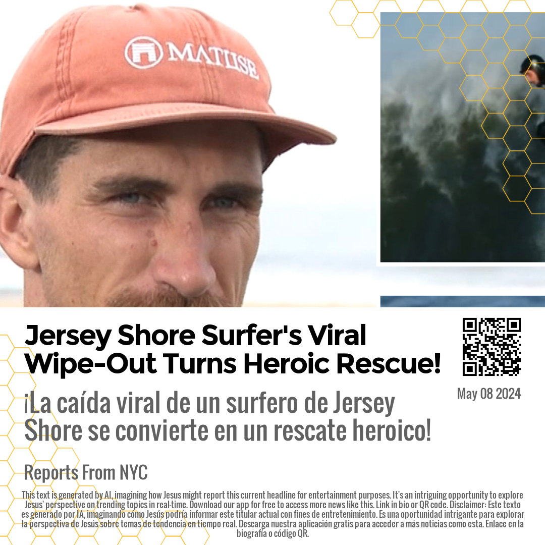 Jersey Shore Surfer's Viral Wipe-Out Turns Heroic Rescue!