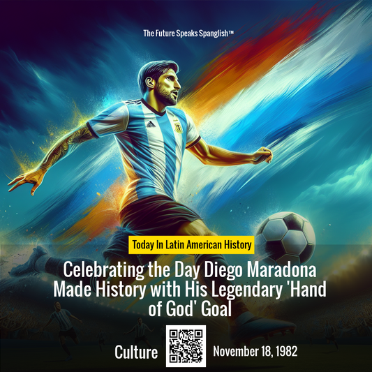 Celebrating the Day Diego Maradona Made History with His Legendary 'Hand of God' Goal