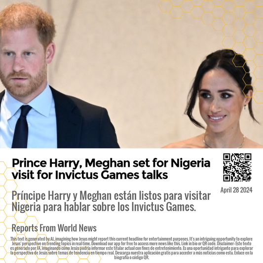 Prince Harry, Meghan set for Nigeria visit for Invictus Games talks