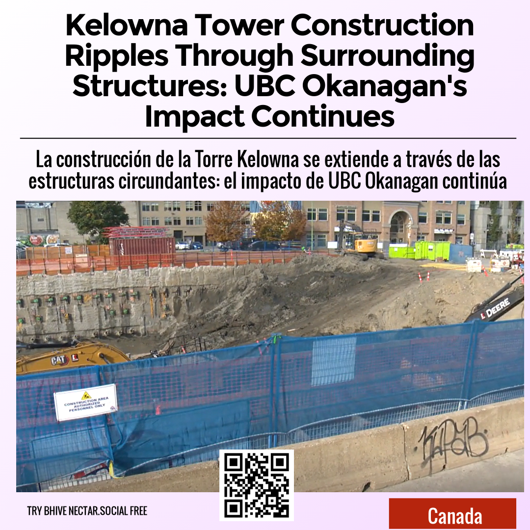 Kelowna Tower Construction Ripples Through Surrounding Structures: UBC Okanagan's Impact Continues