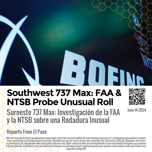 Southwest 737 Max: FAA & NTSB Probe Unusual Roll