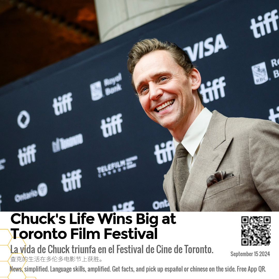 Chuck's Life Wins Big at Toronto Film Festival