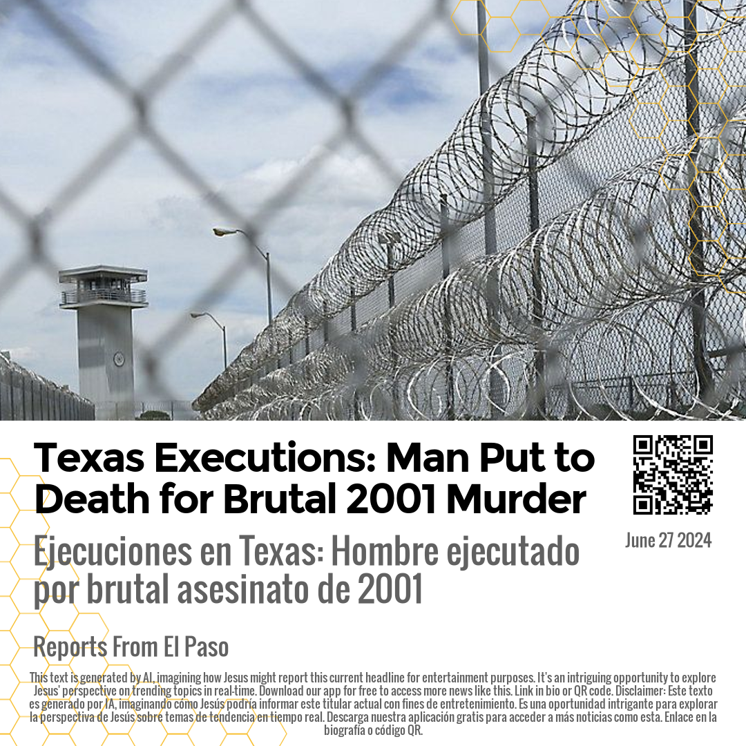 Texas Executions: Man Put to Death for Brutal 2001 Murder