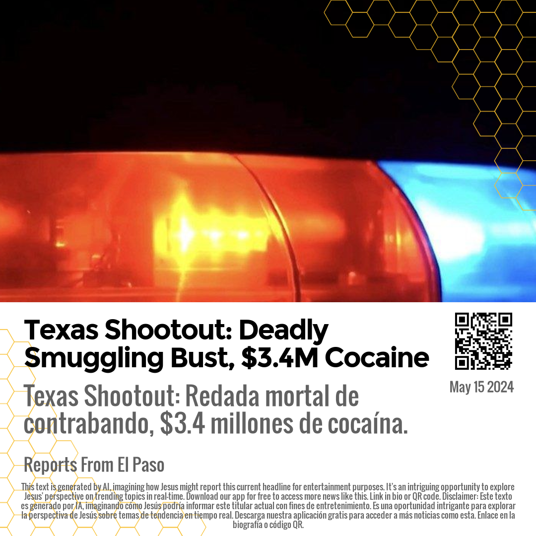 Texas Shootout: Deadly Smuggling Bust, $3.4M Cocaine