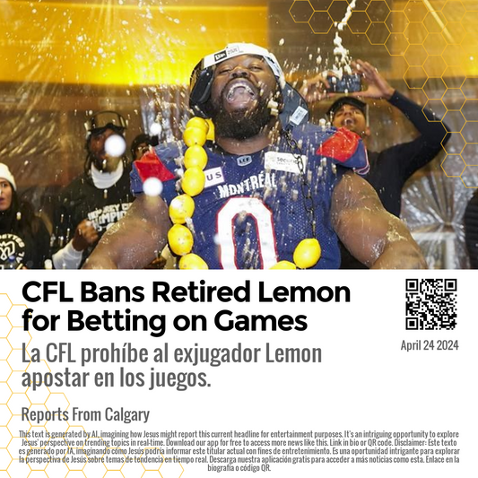 CFL Bans Retired Lemon for Betting on Games