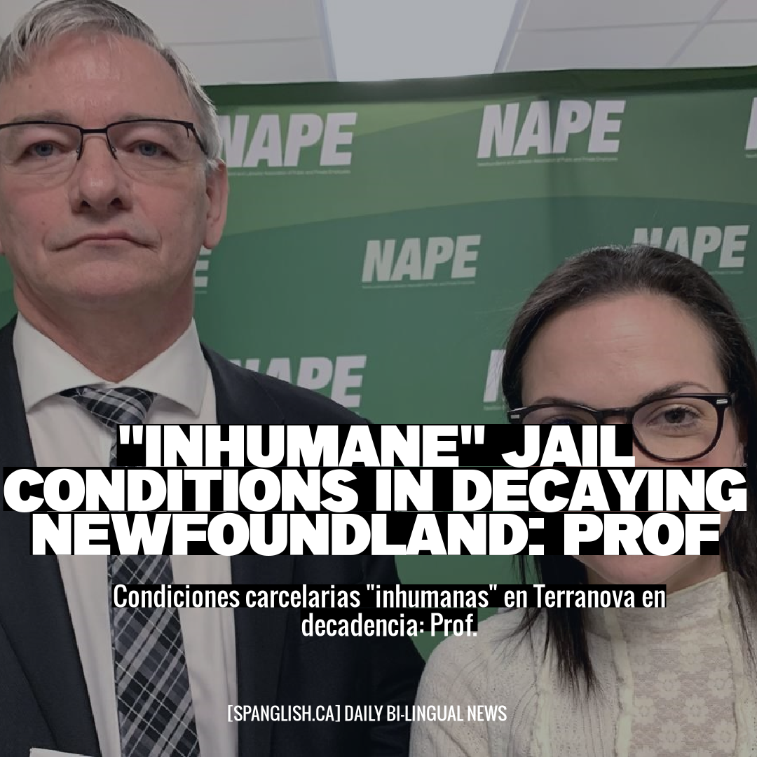 "Inhumane" Jail Conditions in Decaying Newfoundland: Prof