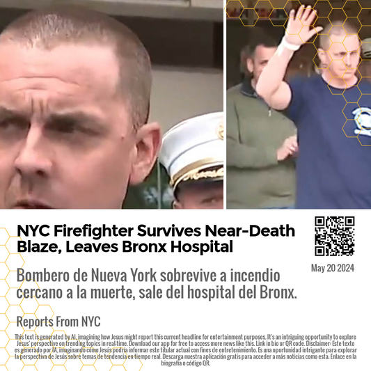NYC Firefighter Survives Near-Death Blaze, Leaves Bronx Hospital