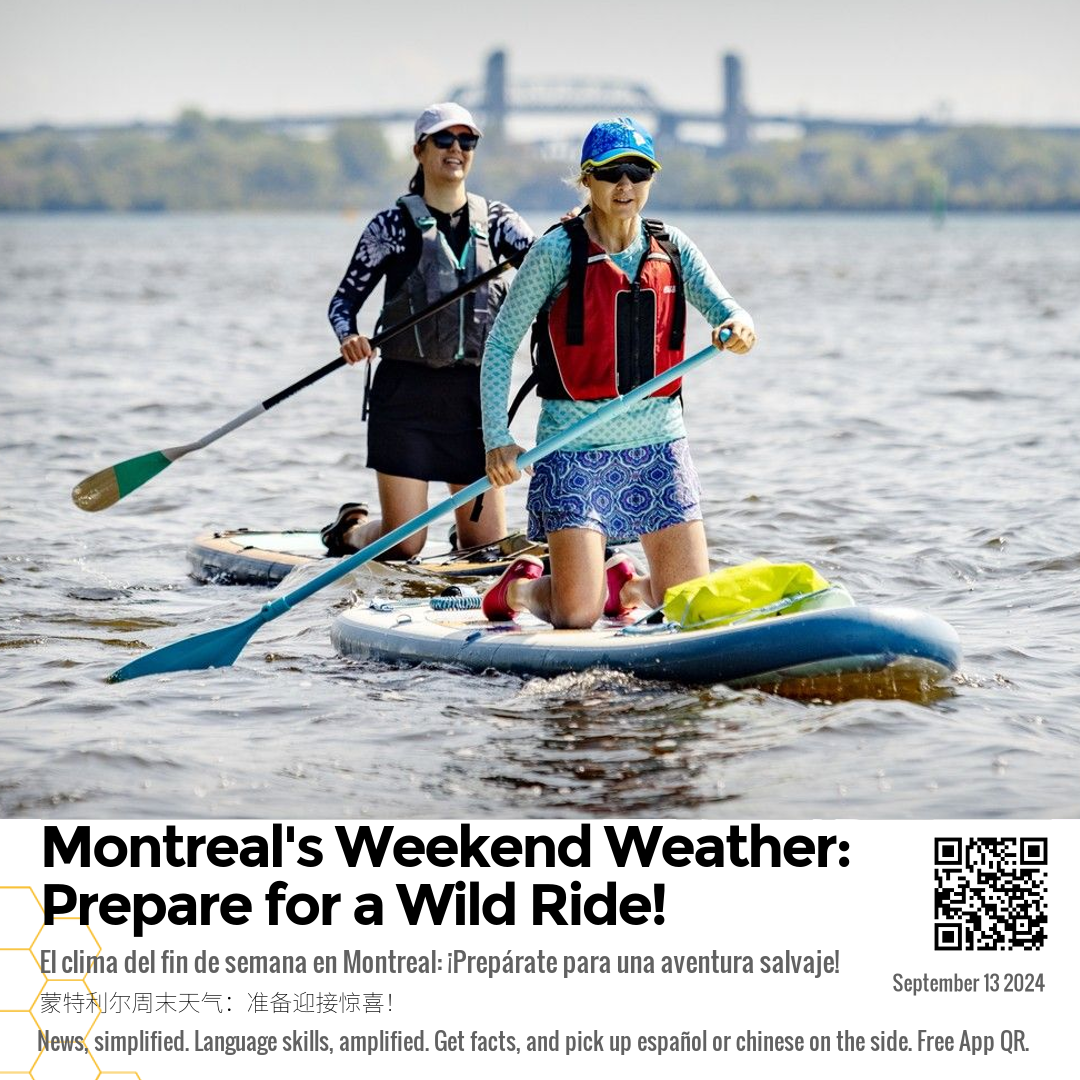 Montreal's Weekend Weather: Prepare for a Wild Ride!