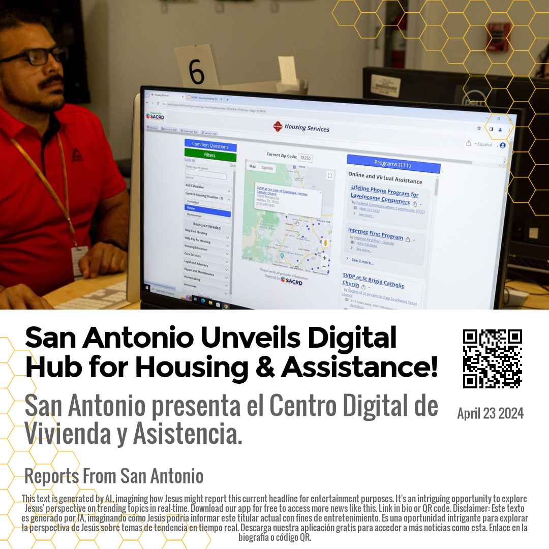 San Antonio Unveils Digital Hub for Housing & Assistance!