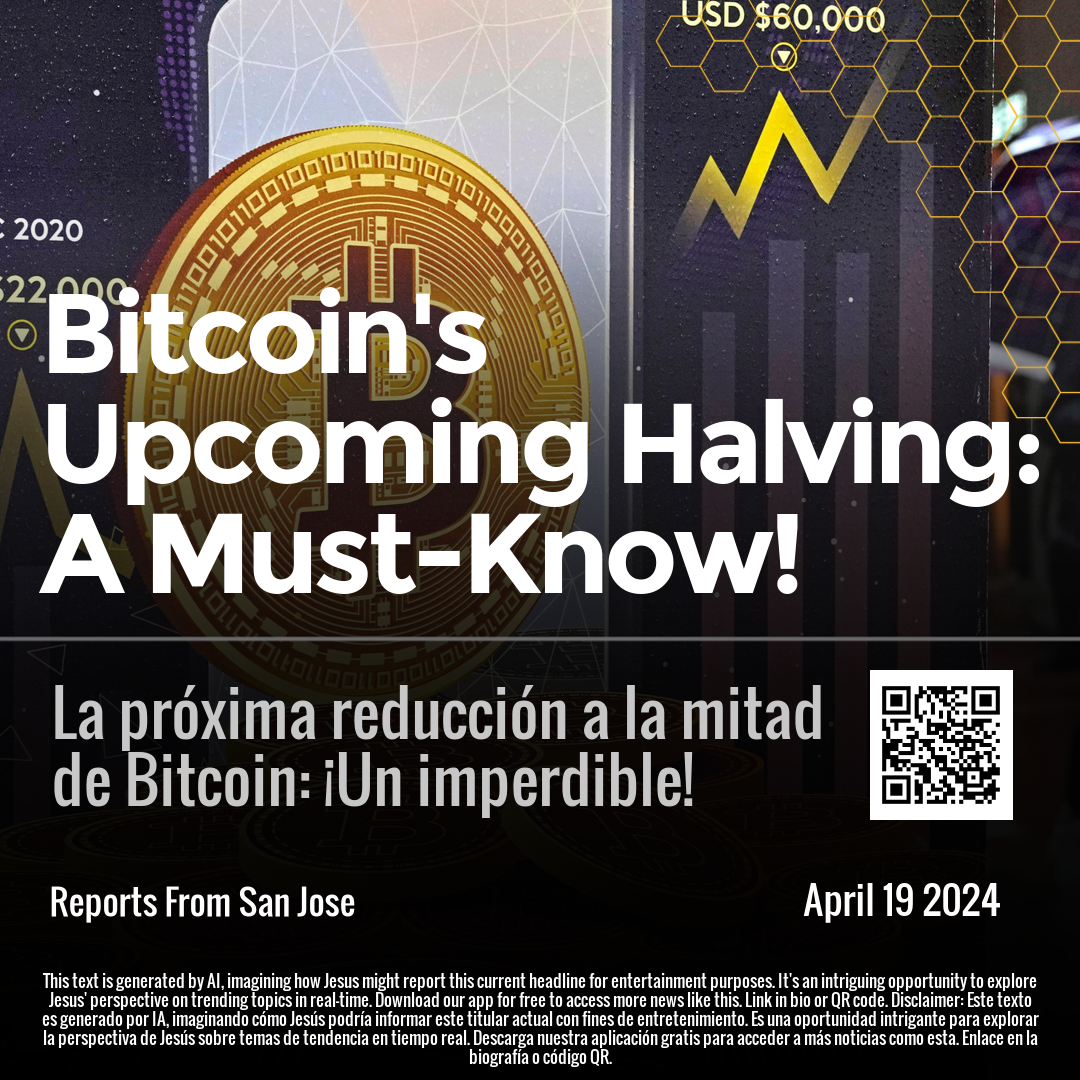 Bitcoin's Upcoming Halving: A Must-Know!