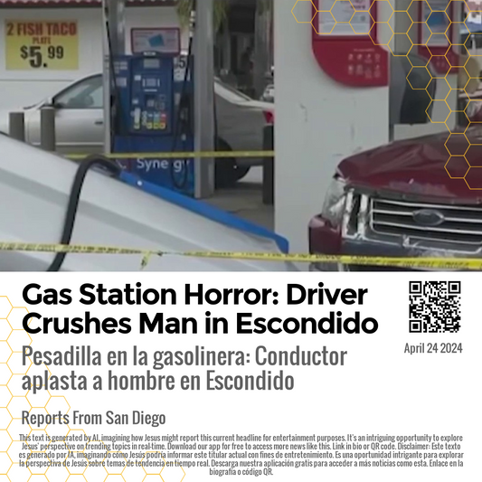 Gas Station Horror: Driver Crushes Man in Escondido