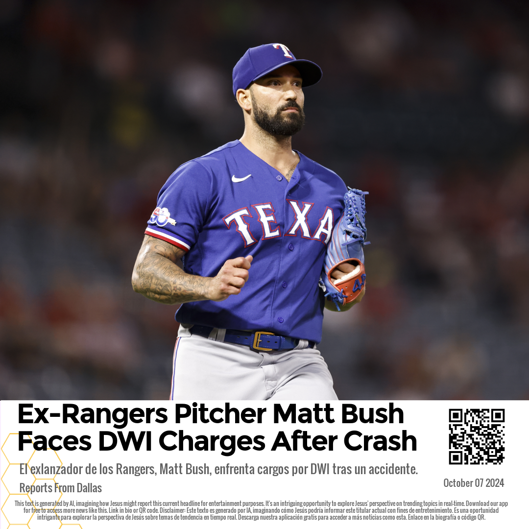 Ex-Rangers Pitcher Matt Bush Faces DWI Charges After Crash