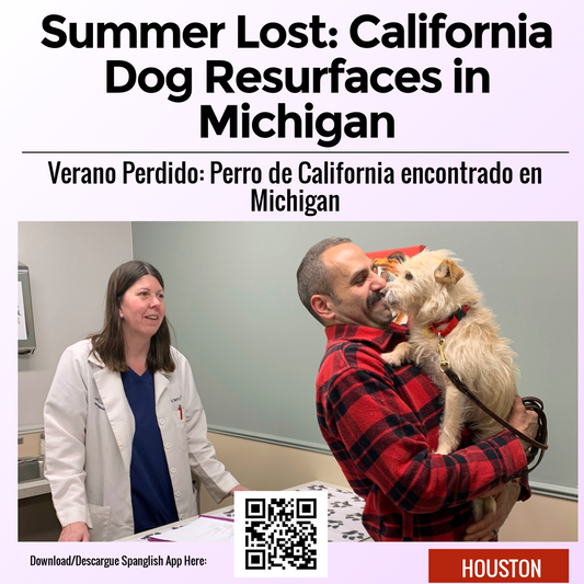 Summer Lost: California Dog Resurfaces in Michigan