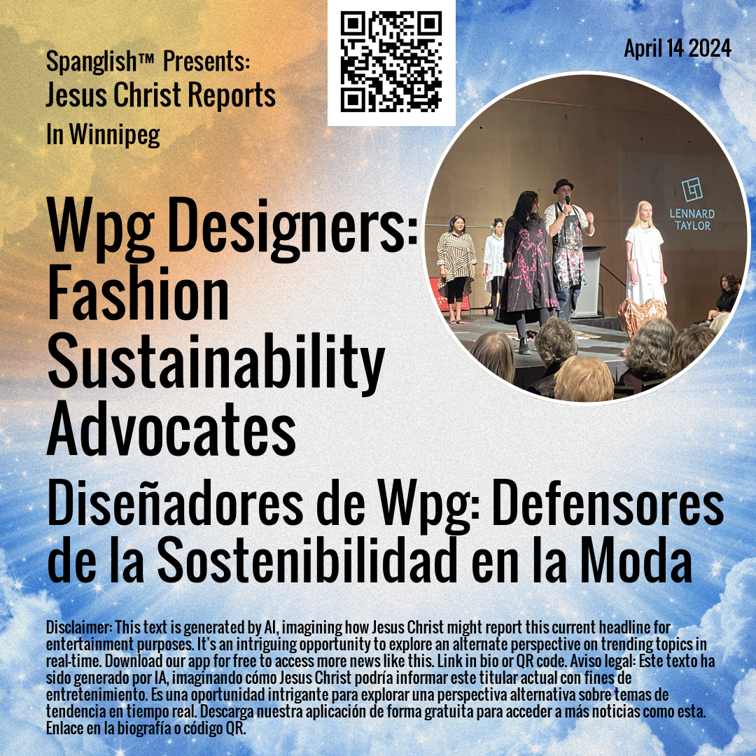 Wpg Designers: Fashion Sustainability Advocates