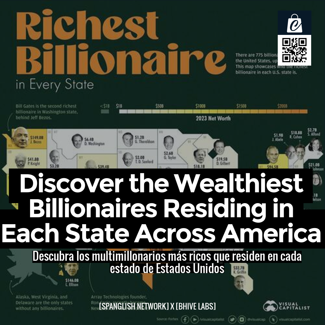 Discover the Wealthiest Billionaires Residing in Each State Across America