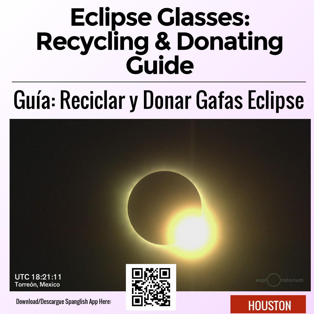 Eclipse Glasses: Recycling & Donating Guide