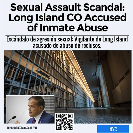 Sexual Assault Scandal: Long Island CO Accused of Inmate Abuse