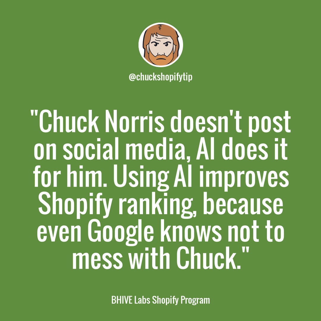 Boost Your Shopify Store Rankings with AI: Unleash the Power of Chuck Norris for Your Business Growth