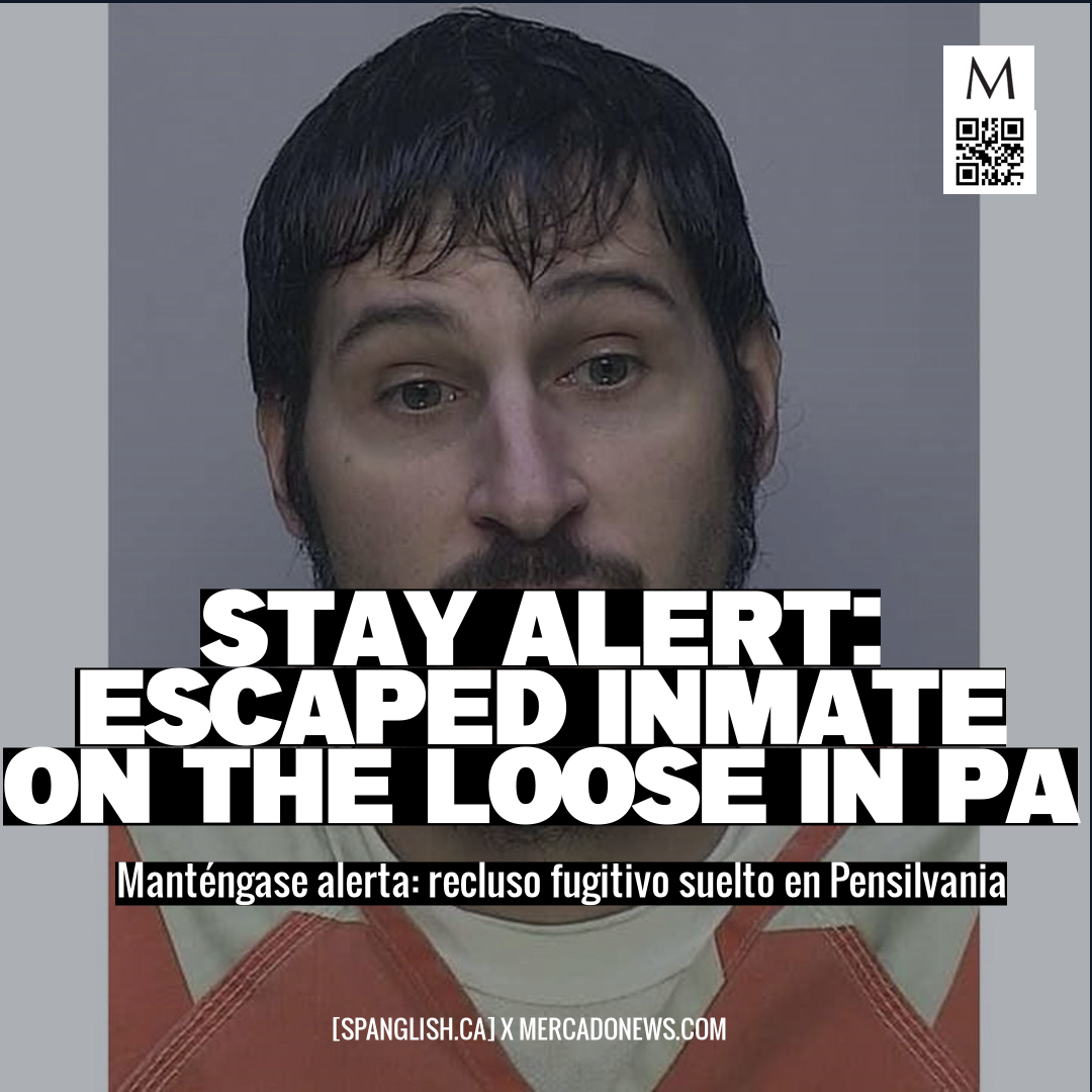 Stay Alert: Escaped Inmate on the Loose in PA