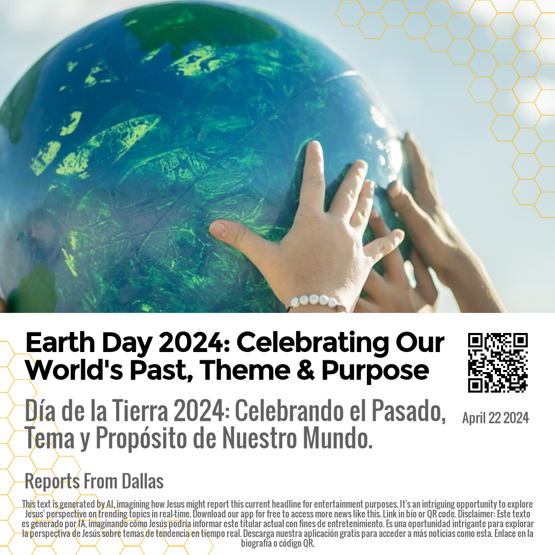 Earth Day 2024: Celebrating Our World's Past, Theme & Purpose