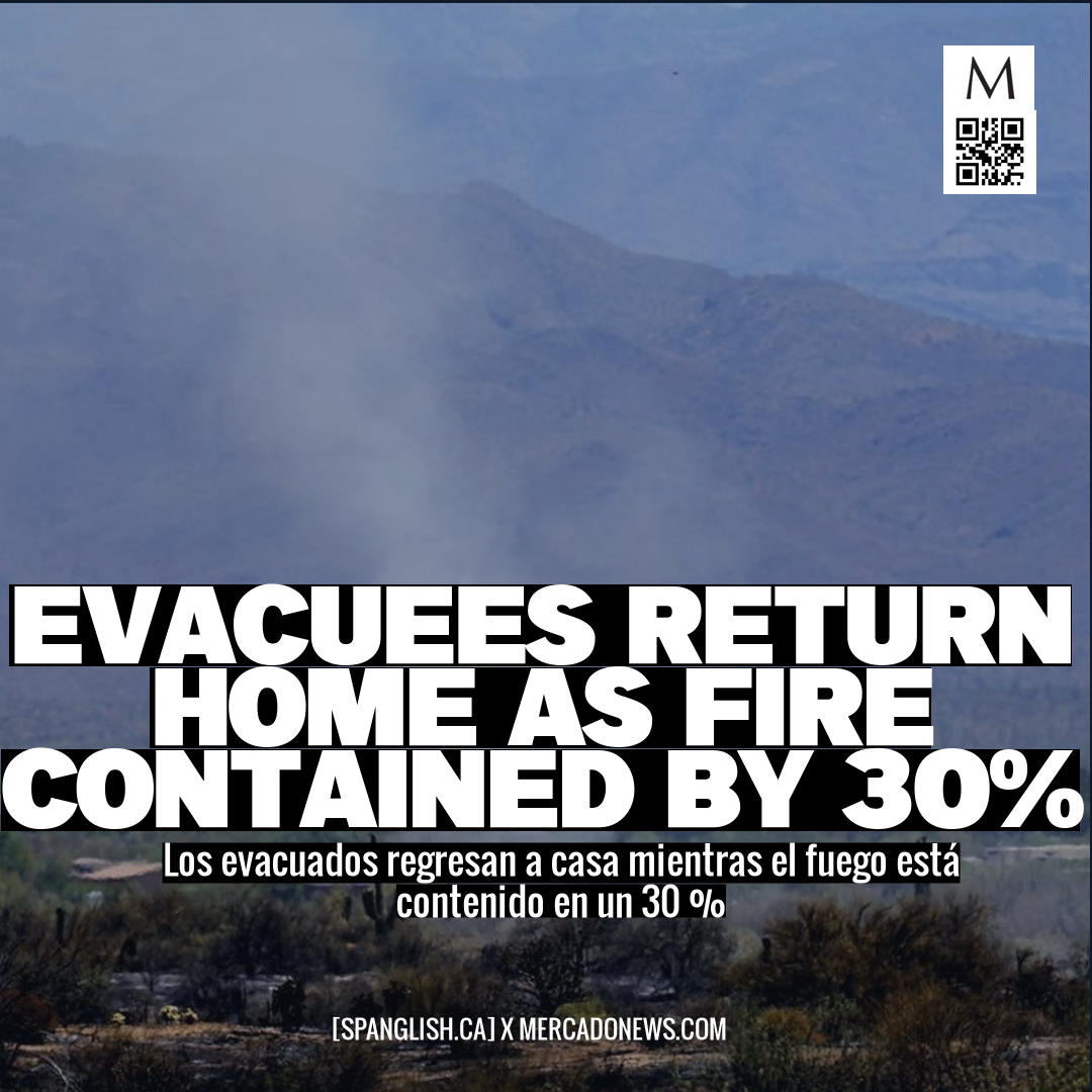 Evacuees Return Home as Fire Contained by 30%