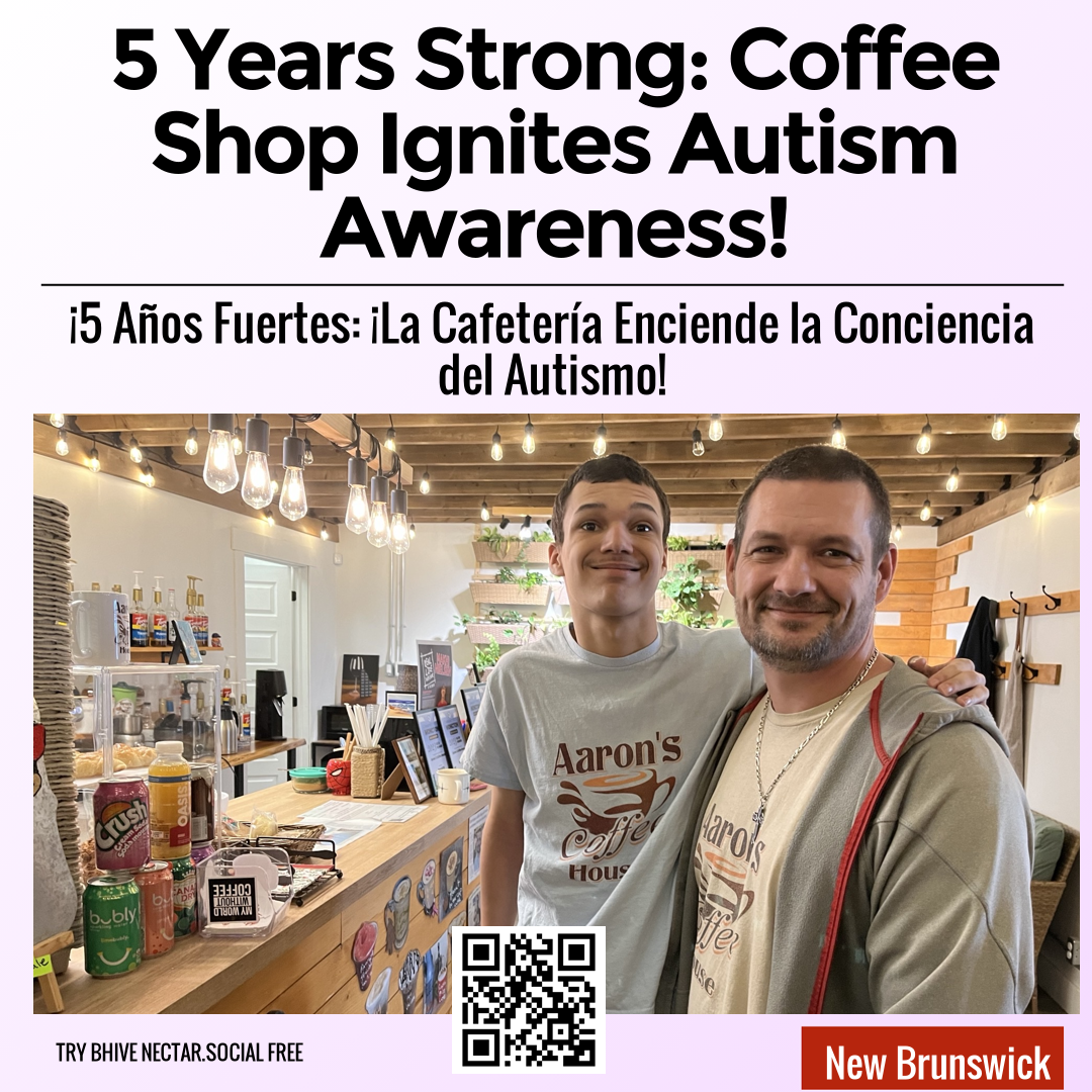 5 Years Strong: Coffee Shop Ignites Autism Awareness!