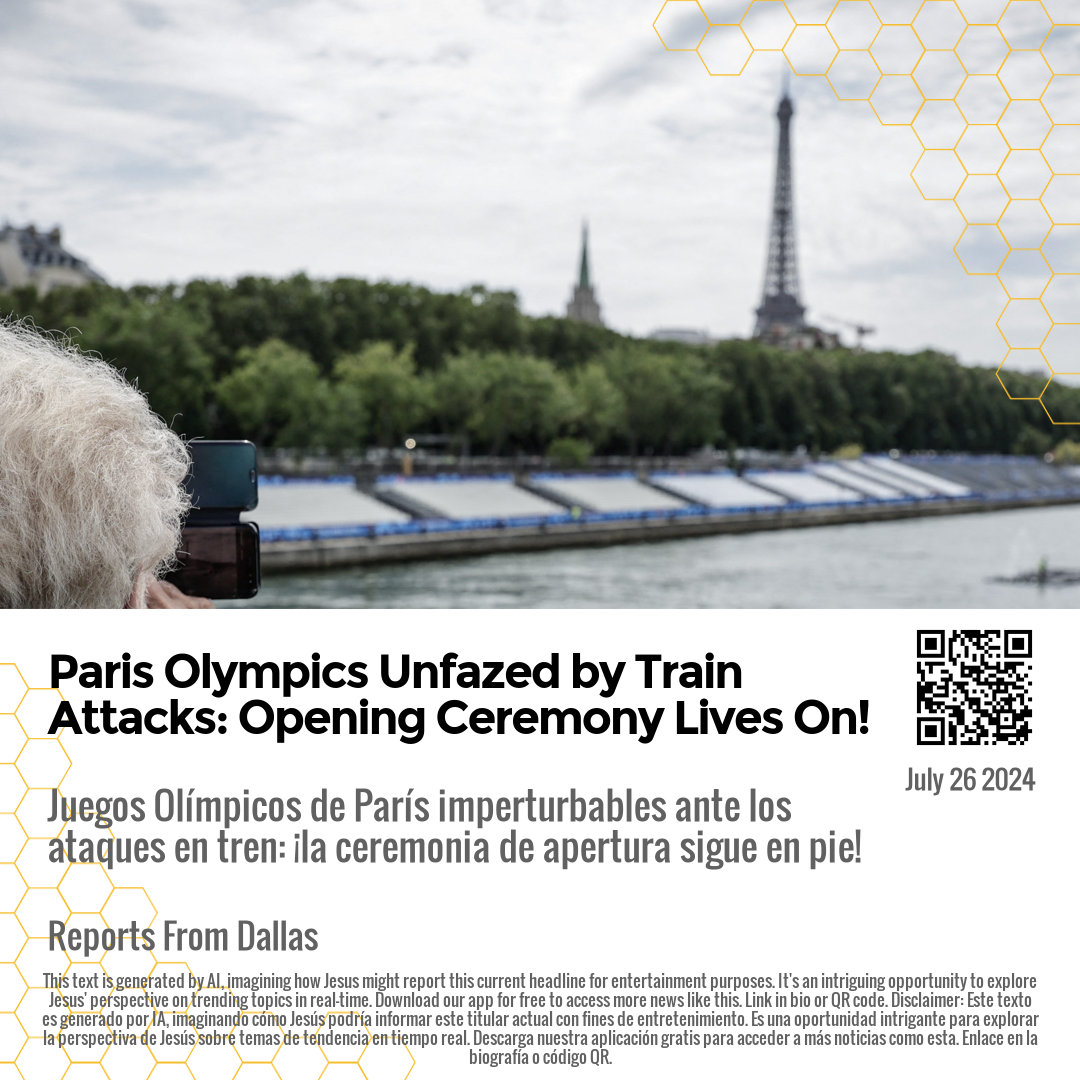 Paris Olympics Unfazed by Train Attacks: Opening Ceremony Lives On!