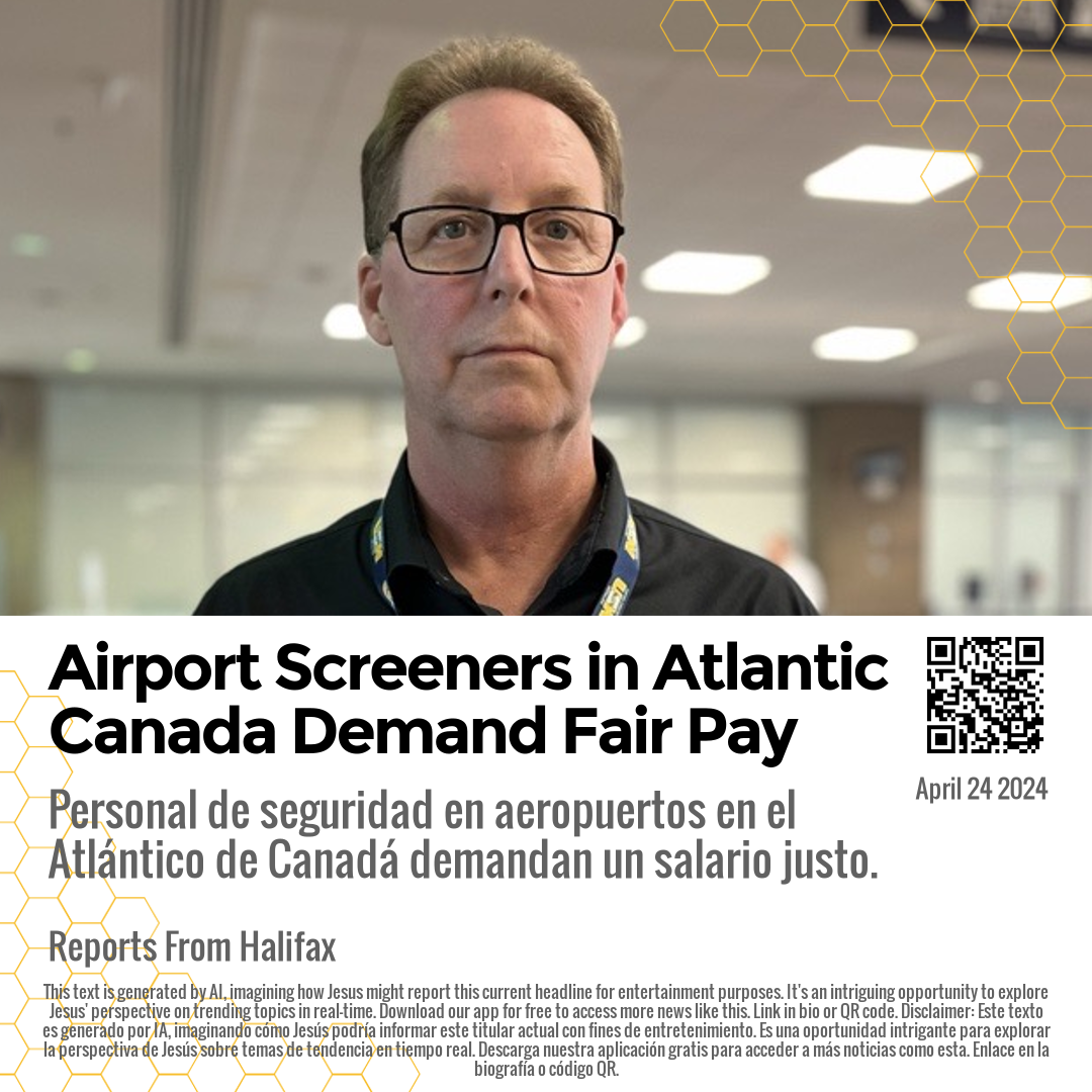 Airport Screeners in Atlantic Canada Demand Fair Pay