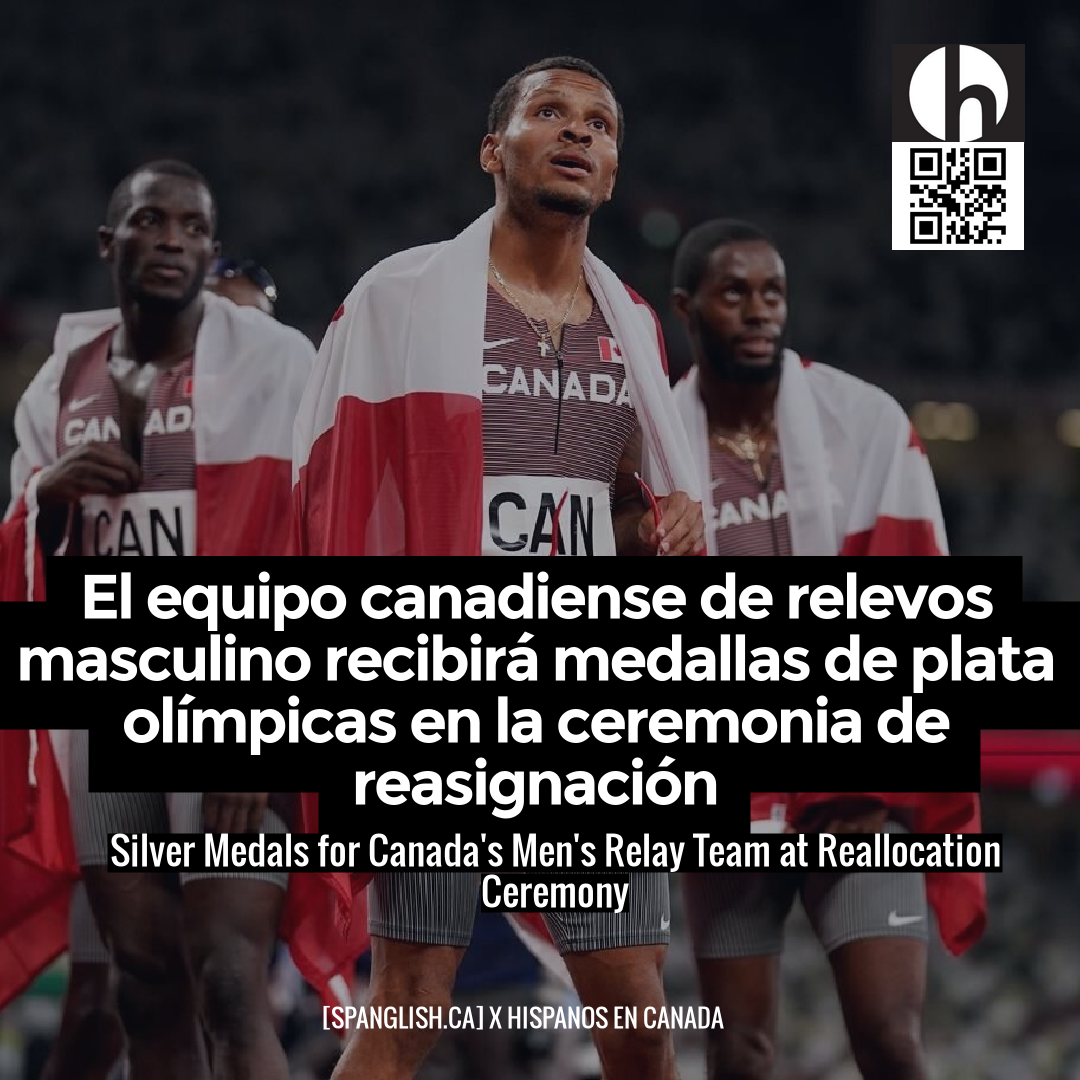 Silver Medals for Canada's Men's Relay Team at Reallocation Ceremony