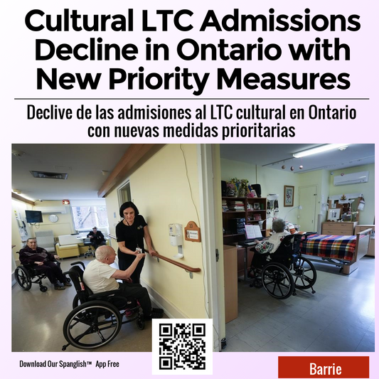 Cultural LTC Admissions Decline in Ontario with New Priority Measures