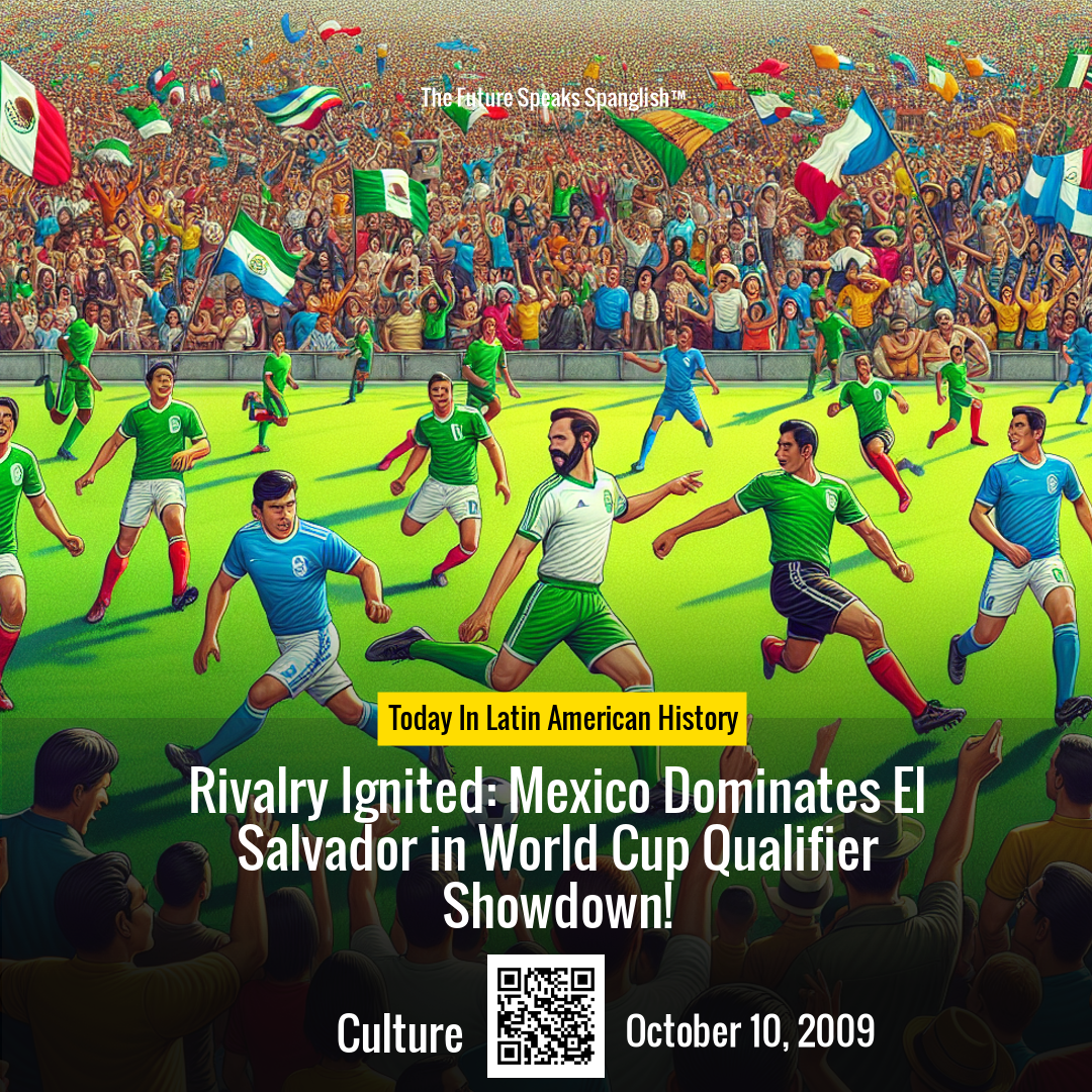 Rivalry Ignited: Mexico Dominates El Salvador in World Cup Qualifier Showdown!