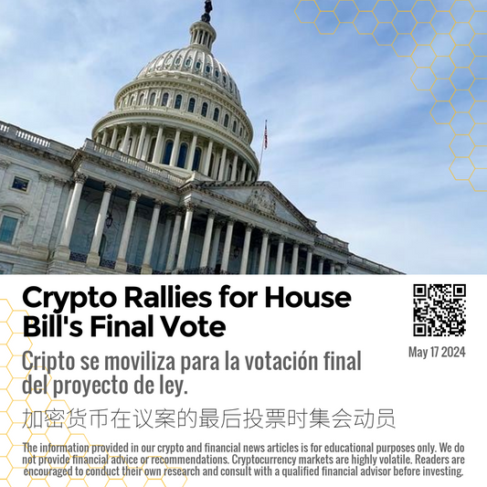 Crypto Rallies for House Bill's Final Vote