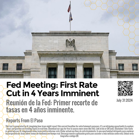 Fed Meeting: First Rate Cut in 4 Years Imminent