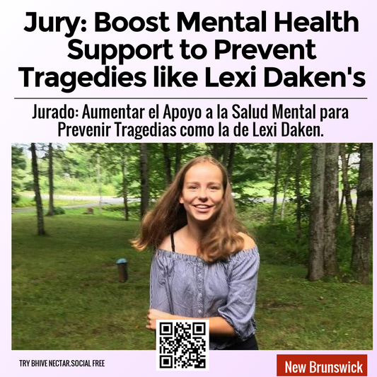 Jury: Boost Mental Health Support to Prevent Tragedies like Lexi Daken's