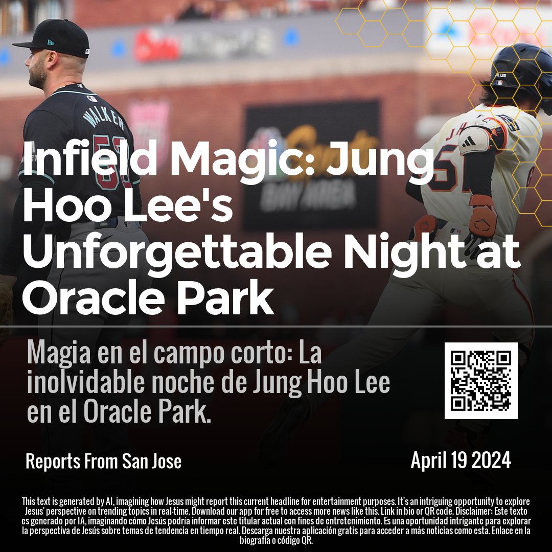 Infield Magic: Jung Hoo Lee's Unforgettable Night at Oracle Park