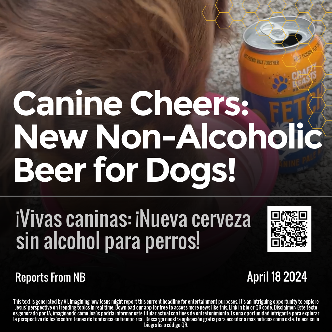 Canine Cheers: New Non-Alcoholic Beer for Dogs!