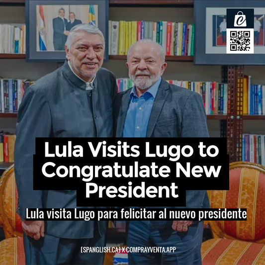 Lula Visits Lugo to Congratulate New President