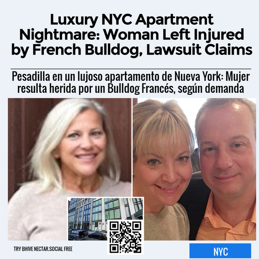 Luxury NYC Apartment Nightmare: Woman Left Injured by French Bulldog, Lawsuit Claims