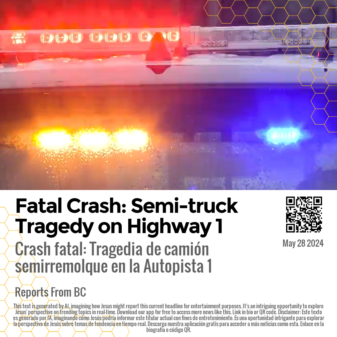 Fatal Crash: Semi-truck Tragedy on Highway 1